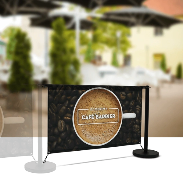 Cafe-Barrier Economy 1500 Single-Sided Extension