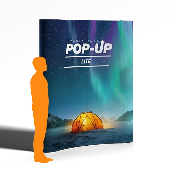  Traditional - Pop - Up - Lite - Curved - 2x3 1