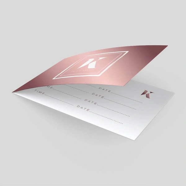 Folded Business Card - Short Edge