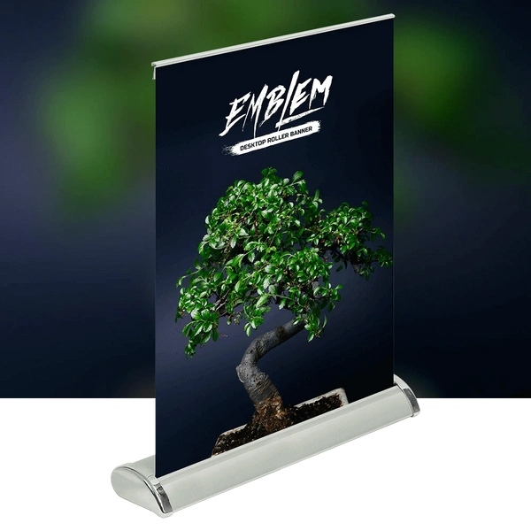 Emblem product image with background