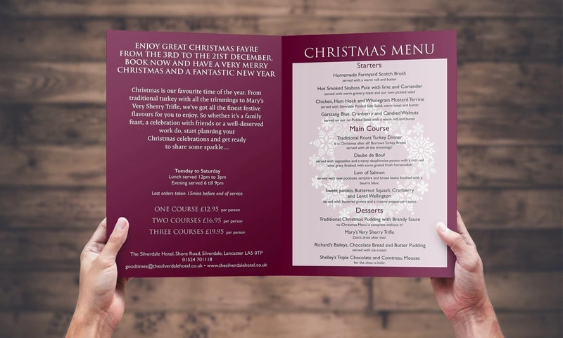  Christmas - Menu - 1