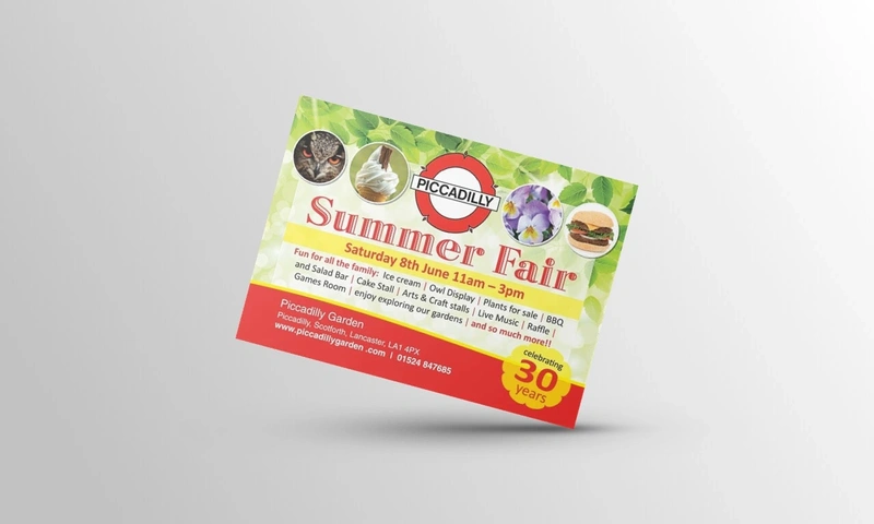 Piccadily - Gardens - A5 - Flyer